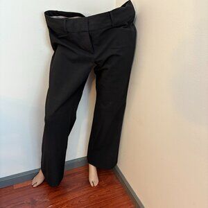LOFT Marisa Trouser Pants Size 10 Black 31" Inseam Career Work